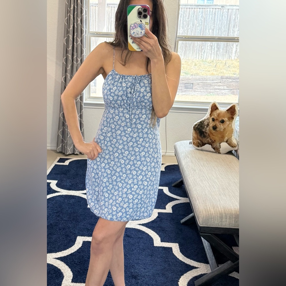 Reformation Cottage Core Floral Dress